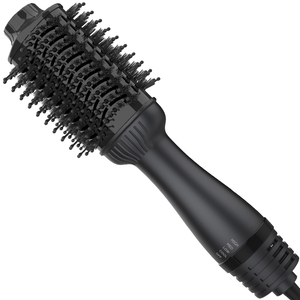 Vente chaude 1300W Haute Puissance Quatre Vitesses Vent Styling Peigne Lissage Curling Sèche-Cheveux Lisseur <span class=keywords><strong>Brosse</strong></span> Ionique <span class=keywords><strong>Brosse</strong></span> À Cheveux - Product Image 1
