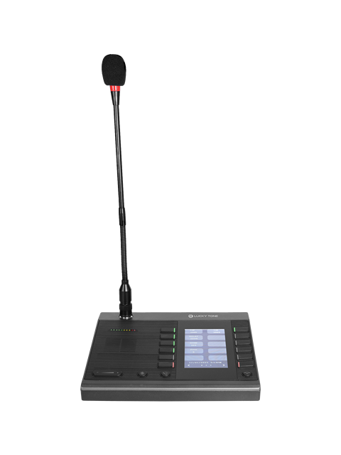 V VOIP-M100 SIP Dispatch Console Microphone with 30 Programmable Keys for Power Grid Control Room in Reliable Dispatch Console