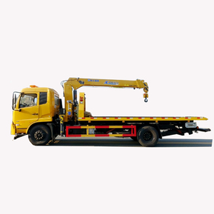 <span class=keywords><strong>Camion</strong></span> de remorquage à <span class=keywords><strong>plateau</strong></span> latéral plat de service moyen personnalisé de 6T à 15T <span class=keywords><strong>avec</strong></span> <span class=keywords><strong>grue</strong></span> à vendre - Product Image 2