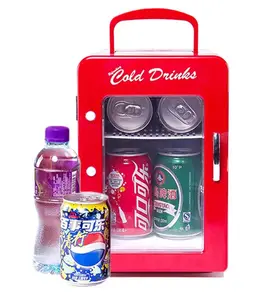 New12 Volt Kühlschrank Kühlbox Mini für Schlafzimmer Getränke kühler tragbarer Kühlschrank Auto Kühlschrank Kühlschrank