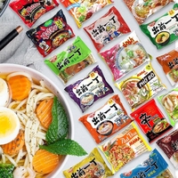 Quick Cook Dry Style Instant Spicy Sesame Chicken Noodles Bulk Fried Ramen Pantry Food Asian Flavor Snack Supply