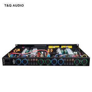 Chuyên Nghiệp 1U <span class=keywords><strong>4</strong></span>-Kênh <span class=keywords><strong>4</strong></span>*350W Xách Tay Và Ổn Định Class D Khuếch Đại Kỹ Thuật Số Cho Loa 4Ohm 8Ohm Trở kháng Vỏ Kim Loại - Product Image 4