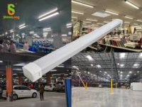 Luz LED Tri-Proof de Bajo Voltaje DC 24V, Carcasa de Aluminio Impermeable IP66, 1200mm 40W, Segura, Industrial, Lineal, Hermética, IK10