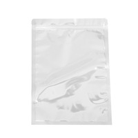 Sacs refermables transparents, sacs d'emballage en plastique transparent épaissi avec fermeture à glissière pour noix, fruits secs, petits aliments