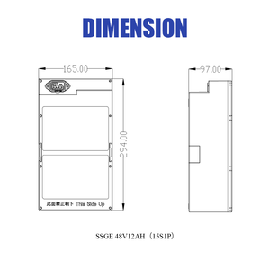 Best Quality Deep Cycle 48V 12AH 2 3 Wheelers Custom LiFePO4 1200 Cycles Lithium Ion Battery Pack OEM/ODM Customization - Product Image 4