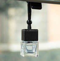 Diffuseur de parfum de luxe 32 Smell 8ml pour voiture et maison, bois de cyprès, longue durée, désodorisant suspendu avec corde, spray en verre, aromathérapie