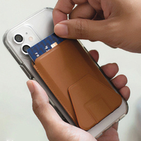 Étui de téléphone en cuir détachable avec porte-cartes, support, logo personnalisé, magnétique, étanche pour 16/15/14/13 Pro Max, utilisation sur bureau