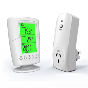 433,92 Mhz inalámbrico RF 230V AC termostato de calefacción de suelo inteligente controlador de temperatura <span class=keywords><strong>Digital</strong></span> para dispositivos de calefacción o refrigeración del hogar - Product Image 4