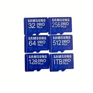 Carte mémoire TF Samsung Memory Pro Plus U3 A2 V30 Classe 10 avec adaptateur SD, mini carte SD de stockage, compatible caméra 4K - Product Image 6
