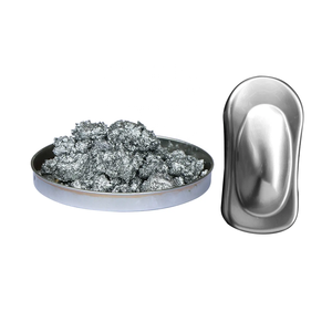 Auto Rad Chrom Effekt Metalli sierter Spiegel Aluminium Silber Paste Pigment - Product Image 4