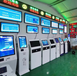 Ngân hàng, bệnh viện tự động hệ thống xếp hàng kiosk, màn hình cảm ứng vé máy nóng lạnh với LED hiển thị, quản lý hàng đợi hệ thống - Product Image 6