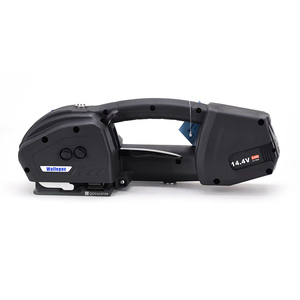 Wallepac Pp Pet Belt Herramienta de bandas portátil eléctrica Caja de cartón Papel Palé semiautomático Máquina flejadora que funciona con batería - Product Image 2