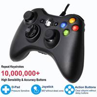 Controlador de Juegos USB con Cable para PC, Estilo X360, Doble Vibración, Botones Personalizables, Gatillos Sensibles