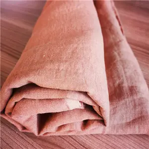 Tissu en lin délavé, étoffe 100% en vrac, coton pur, mache14sl, pour hommes et femmes, chemise en tissu 101