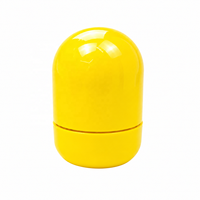 Pot en plastique violet hermétique anti-odeur avec bouchon sécurité enfant 100 ml pour concentrés, suppléments, capsules, herbes et fleurs