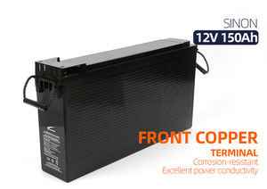 Batería de ciclo profundo sin mantenimiento de <span class=keywords><strong>12</strong></span> <span class=keywords><strong>voltios</strong></span> y 150 <span class=keywords><strong>amperios</strong></span> <span class=keywords><strong>12</strong></span> V 200AH Terminal frontal 180AH Paquete de batería de iones de litio - Product Image 2