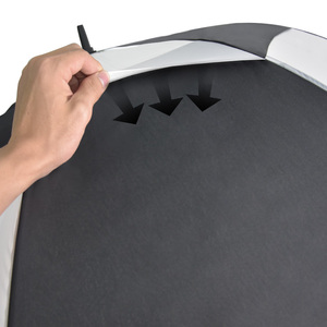 Grand <span class=keywords><strong>parapluie</strong></span> de golf coupe-vent personnalisé de 60 pouces <span class=keywords><strong>Meilleur</strong></span> <span class=keywords><strong>parapluie</strong></span> de golf à double auvent robuste imprimé de <span class=keywords><strong>tempête</strong></span> <span class=keywords><strong>Parapluie</strong></span> extra fort de marque fabriqué en pongé - Product Image 6