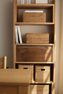 Panier en rotin rectangulaire écologique en gros Décoration de la maison et panier de rangement de blanchisserie de Chine - Product Image 6