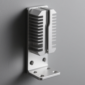 Supports usinés CNC en aluminium de précision CNC personnalisés pour systèmes HVAC Services de tournage de fraisage CNC personnalisés - Product Image 5