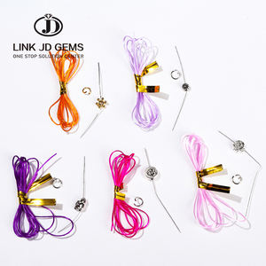 JD GEMS - <span class=keywords><strong>Kit</strong></span> <span class=keywords><strong>de</strong></span> Herramientas <span class=keywords><strong>para</strong></span> Enhebrar Cordón Elástico <span class=keywords><strong>de</strong></span> Diferentes Colores, Adecuado <span class=keywords><strong>para</strong></span> la Fabricación <span class=keywords><strong>de</strong></span> Joyas - Product Image 1
