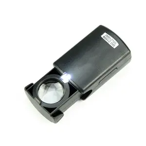 Srate 工厂销售 20X HD 珠宝鉴定拉式带 led灯的放大镜 MG21008