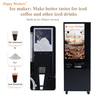 Máquina Expendedora de café completamente automática comercial de nuevo lanzamiento para café caliente y helado