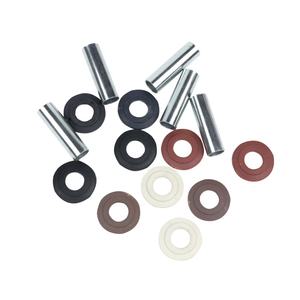 Hoch leistungs braune Hoch temperatur rollen 4-Zoll-Glasfaser-Nylonräder 280 ° C Ofen wagen räder Hitze beständige Rollen - Product Image 3