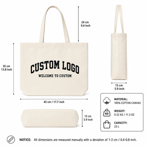 Personalized Canvas Tote <b>Bag</b> Bridesmaid Gift <b>Bag</b> Reusable Shopper Women Handbag Foldable <b>Large</b> Capacity Carryall - Product Image 2