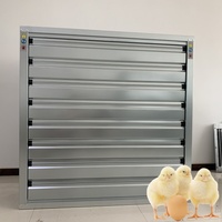 Ventilateur d'extraction à obturateur puissant de 48 pouces Shandong Factory Low Noise Big Air Volume for Wall for Underground Parking