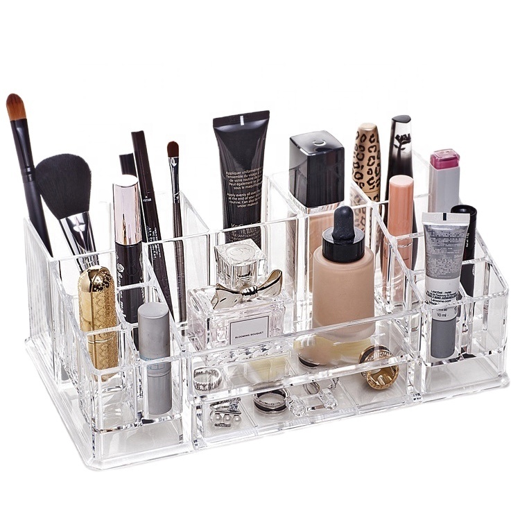 Choice Fun Cosmetic Organizer Box Transparent