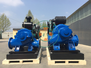 Hoog Volume Horizontale Industriële Dubbele Zuig Split Case Pomp Industriële Landbouw 200 Gpm 1000 Gpm Waterpomp