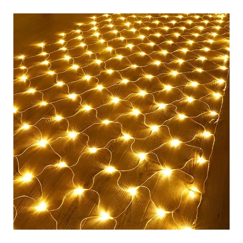 160 LED 320x150cm rete luminosa decorativa per esterni e interni in rete natalizia