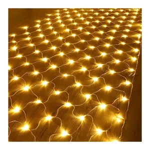 Rede de luz decorativa para o natal, 160 led 320x150cm, para áreas externas e internas