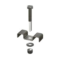 Clips de grille modernes durables en acier inoxydable 304 avec revêtement en zinc pour sols d'appartements et parcs - Résistants à l'eau et anticorrosion