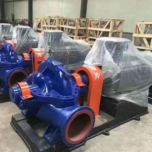 ปั๊มน้ำทะเลอุตสาหกรรมแรงดันสูง 380V แบบไหลแรง ปั๊มแบบดูดสองทาง ปั๊มแบบแรงเหวี่ยงชนิด S/SH ปั๊มแยกส่วนเดี่ยว OEM - Product Image 4