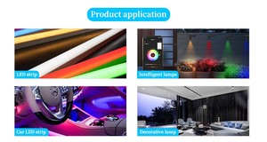 Chip <span class=keywords><strong>LED</strong></span> Epistar Serie Encapsulation, Diodo IC 0.2W <span class=keywords><strong>12V</strong></span> SK6812 <span class=keywords><strong>5050</strong></span> RGB SMD <span class=keywords><strong>LED</strong></span>, Angolo di Visione 120°, Dimmerabile WS2812b Decorativo - Product Image 5