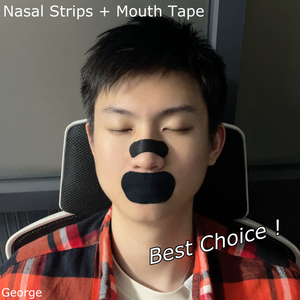 HLK No Smell MOUTH TAPE 30 <b>Strips</b> Custom Package Anti <b>Snore</b> Better Sleep Patch Mouth Tape for Sleeping - Product Image 2