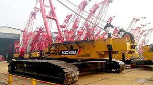 รถเครนตีนตะขาบ 1000 ตัน SCC13000TM 135 เมตร แบบโครงตาข่าย 13000 ตันเมตร สำหรับงานก่อสร้างพลังงานลม - Product Image 2