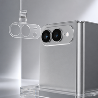 Film de protection d'objectif d'appareil photo en verre trempé HD 9H pour iPhone 18 Fold