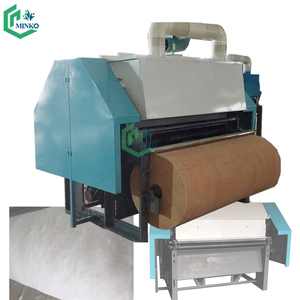 Industrial polyester fiber cotton fabric textile carding wool yarn spinning sheep wool carder spinning yarn mill machine