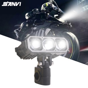 ไฟสปอร์ตไลท์ LED Sanvi S30 ราคาโรงงาน ไฟตัดหมอก/ไฟทำงาน กันน้ำ สำหรับรถยนต์และมอเตอร์ไซค์ อุปกรณ์เสริมรถยนต์ ไฟเสริม - Product Image 1