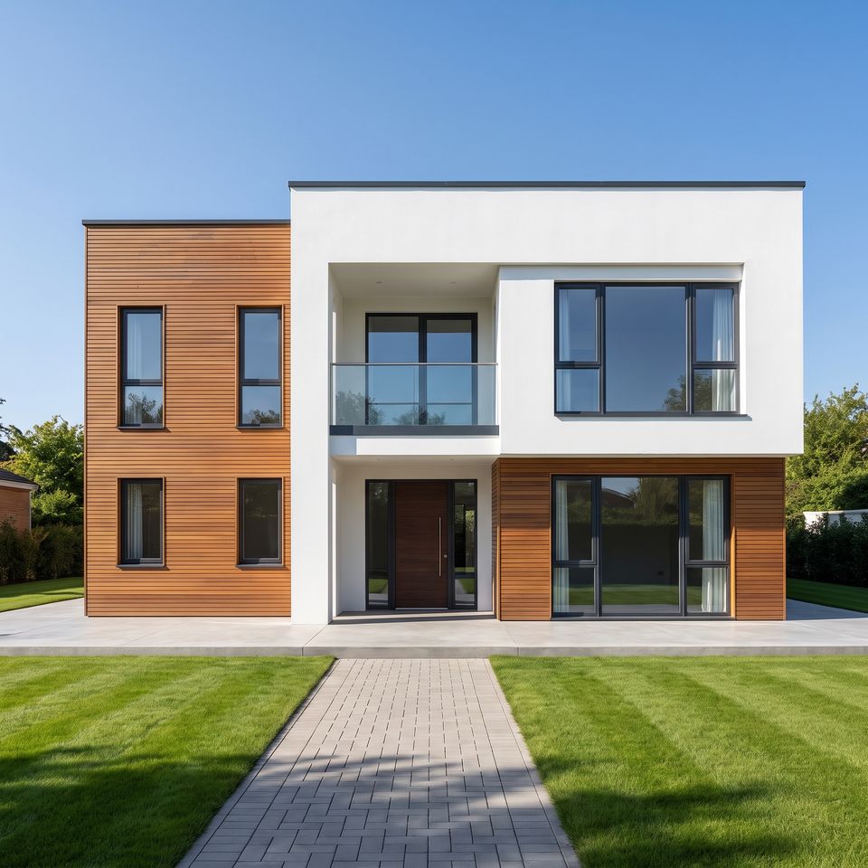 Galvanized Light Gauge Steel Prefabricated Villa Two Story Six Bedroom ...