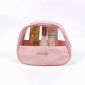 Pvc clair sac cosmétique pour brosse beauté soins de la peau en gros Logo personnalisé étanche clair Transparent coloré Pu trousse de maquillage - Product Image 3