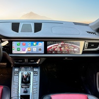 Autoradio Android Double Écran 12.3 Pouces Fourniture Directe Usine, GPS Intégré Compatible Porsche Macan PCM3.1/4.0 Double Système