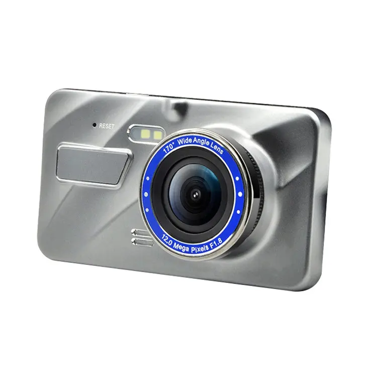 4 "Màn Hình Camera Xe 1080P Xe Hộp Đen Ống Kính Kép 170 Độ Di Chuyển Phát Hiện Trọng Lực Cảm Biến Tai Nạn Lưu Trữ Camera Xe Hơi