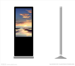 Boden stehend 43 Zoll Werbung Video-Player LCD-Kiosk Touchscreen Totem Self-Service-Informationen Anzeige Digital Signage - Product Image 2