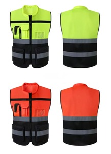 Khả năng hiển thị cao phản quang an toàn vest có thể điều chỉnh an ninh vest cho giao thông Đêm Ngoài Trời chạy phản quang an toàn quần áo - Product Image 2