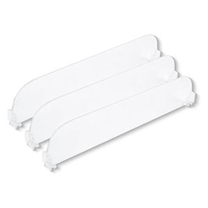 200mm Length Clear Retail Pharmacy <b>Shelf</b> Separador Warehouse Commercial Plastic Adjustable <b>Supermarket</b> <b>Shelf</b> Divider - Product Image 2