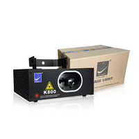 Système de spectacle laser DJ Big Dipper K800, laser rouge vert 80 mW, lumières laser pour discothèque, bar, karaoké avec contrôle DMX