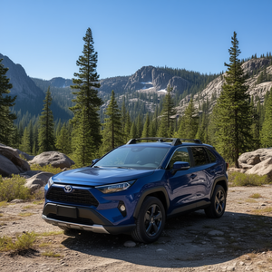 Barres transversales de toit en alliage d'aluminium pour RAV4 2019-2024, porte-bagages de toit, porte-charge - Product Image 2